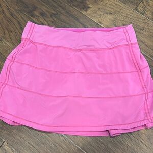 Pink lululemon skort